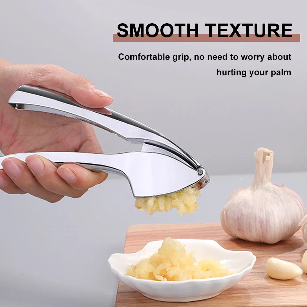 Garlic Press Stainless Steel Garlic Mincer Garlic Crusher